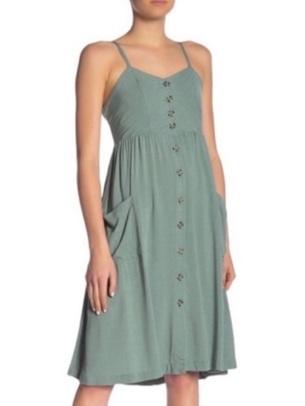 Good Luck Gem Sage Dress(size XL)